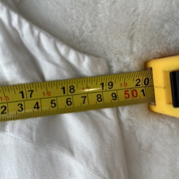 Gretchen Scott Designs White Linen Blend Dress Size Medium - Picture 8 of 11